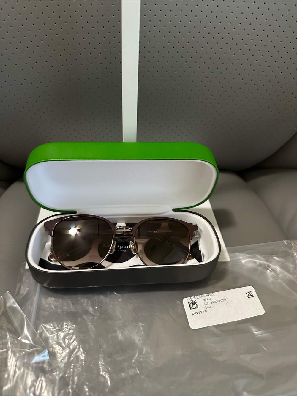 kate spade Women’s Dark Havana Sunglasses, New with Tag, MSRP $190